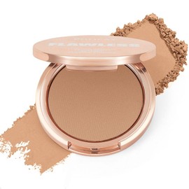 PHOFAY Matte Setting Pressed Powder – Natural Matte Finish, Pore-Blurring & Oil-Control Formula, Antioxidant-Infused, Long-Wear Compact for All Skin Types, 8g / 0.28 oz (06#, 8g/setting powder)
