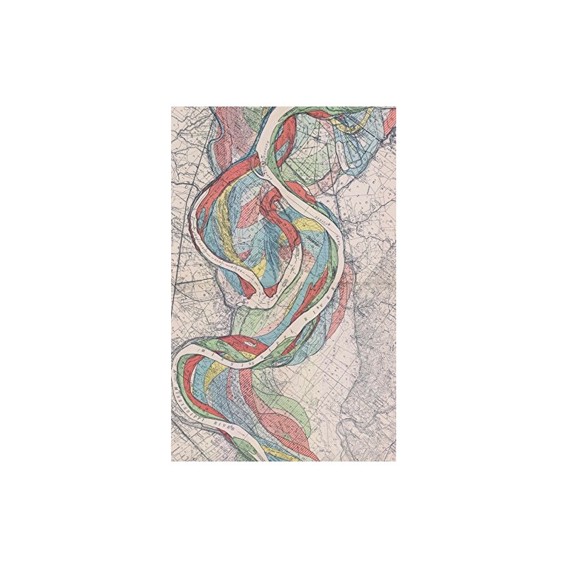 1944 Fisk Mississippi Meander Map Ancient River Bed Sheet 14