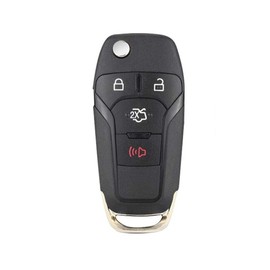 1x New Replacement Key Fob Shell / CASE Compatible with & Fit for 2013 2014 2015 2016 2017 Ford Fusion (No Electronics or Chip Inside)