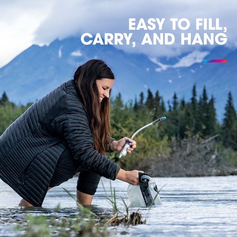 Hydrapak Seeker + 6L Gravity Filter Kit FK02 Clear