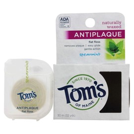 Tom's of Maine - Antiplaque Flat Floss Spearmint - 32 Yard(s)