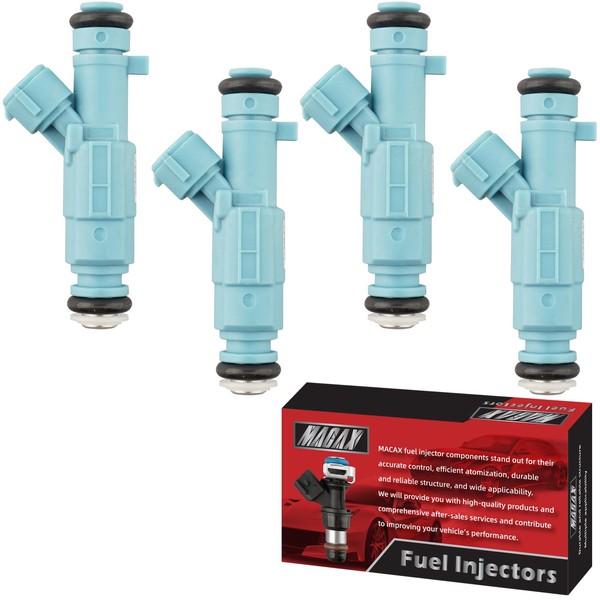 MACAX Set of 4 Fuel Injectors 35310-2G300 FJ1014 Replacement Compatible