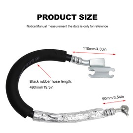 Saihisday Power Steering Pressure Hose Assembly 49720-2Y900, 3401152 Replacement for Nissan Infiniti I30 2000 2001, I35 2002-2004, Maxima 1999-2003