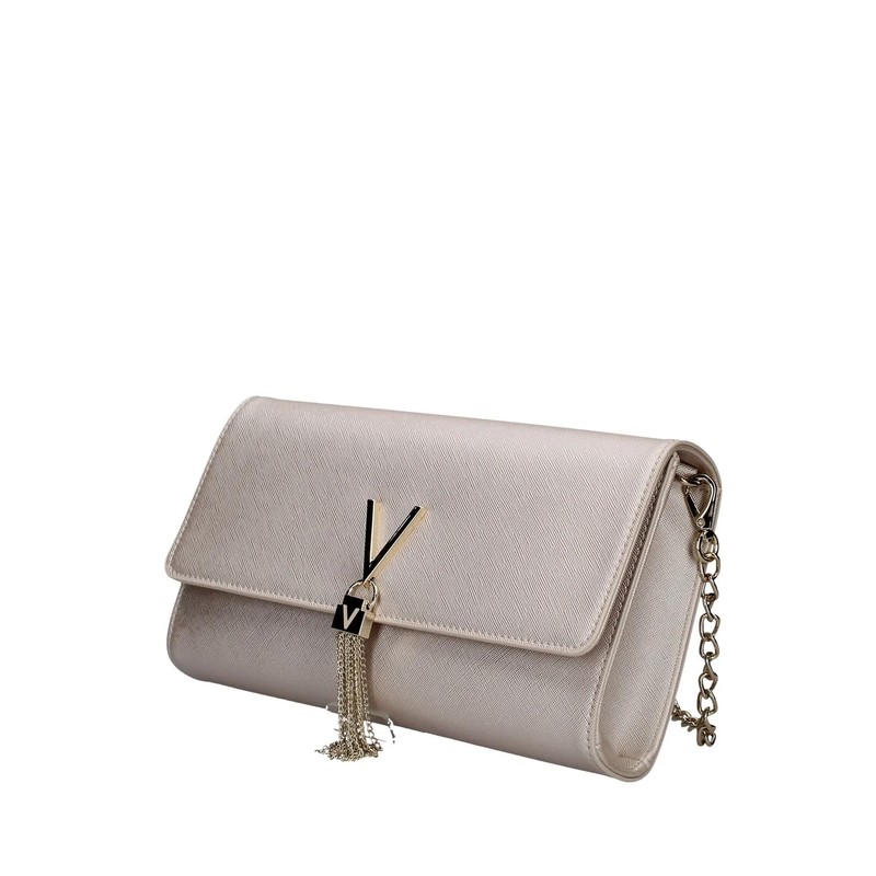 Valentino Women's Divina Sa Platinum Pochette, Platinum colour