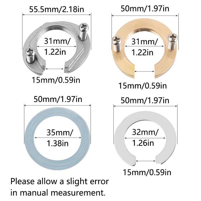 Faucet Fixing Tool Set, Anti-loosening Tap Fixing Nut Kitchen Bathroom