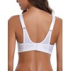 WingsLove - Brasier Deportivo para Mujer, Cobertura Completa, de Alto