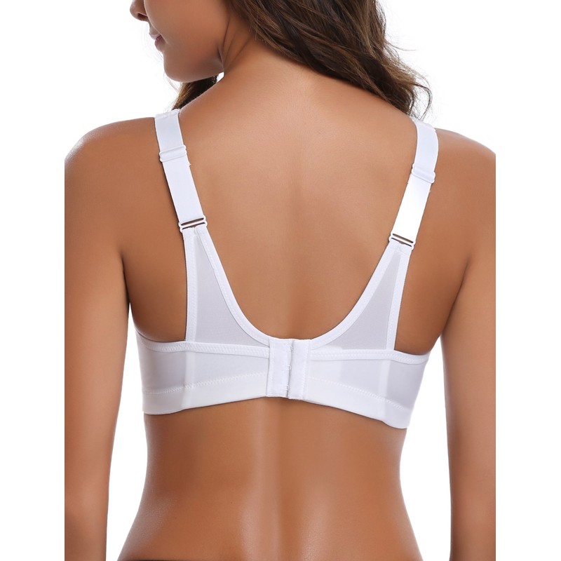 WingsLove - Brasier Deportivo para Mujer, Cobertura Completa, de Alto