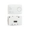 Perel Non-Programmable Thermostat White Heating and Cooling Controller CTH407