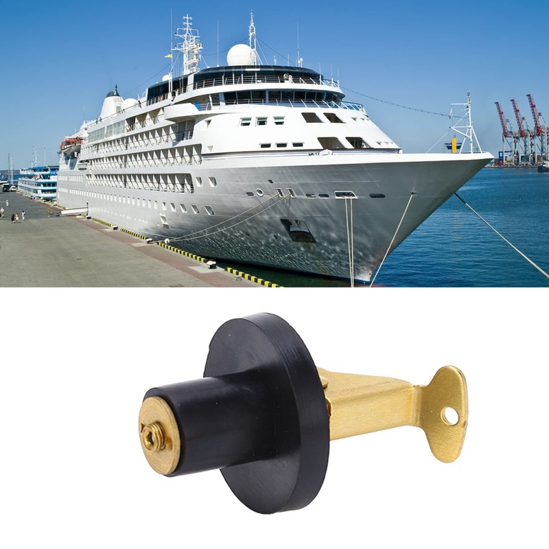 Yctze 19mm Marine Drain Plug Boat Drain Plug Brass Drain
