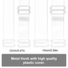 Invisible Clear Bra Straps Soft Transparent Replacement Bra Shoulder Straps