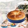 Granite bowl Enamel Roasting Pan - 12.6 Inch Large Round