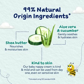Childs Farm Baby Nappy Cream, Fragrance Free | Soothing, Moisturising & Hydrating | Suitable for Newborns with Dry, Sensitive & Eczema-prone Skin, 100ml