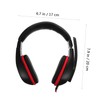 OSALADI Gaming Headset Wired Over Ear Headphones with Mic Driver