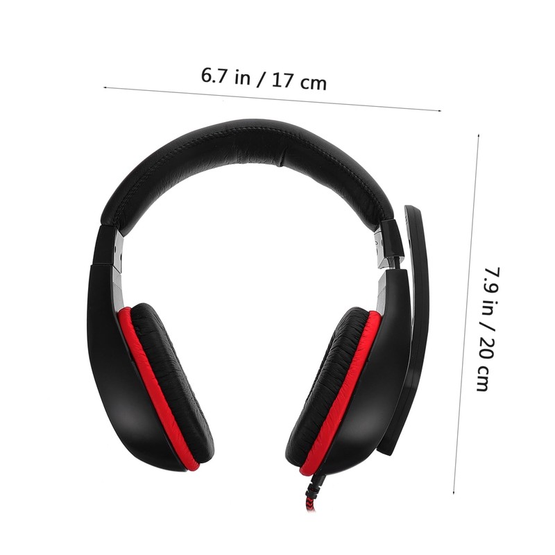 OSALADI Gaming Headset Wired Over Ear Headphones with Mic Driver