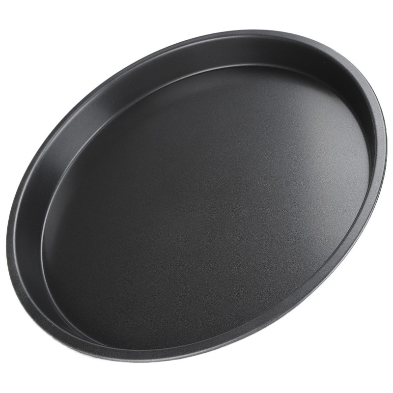 2Pcs Non Stick Pizza Pan Deep Thickened Carbon Steel Baking