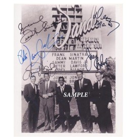RAT PACK FRANK SINATRA SAMMY DAVIS REPRINT 8X10 SIGNED PICTURE PHOTO DEAN MARTIN