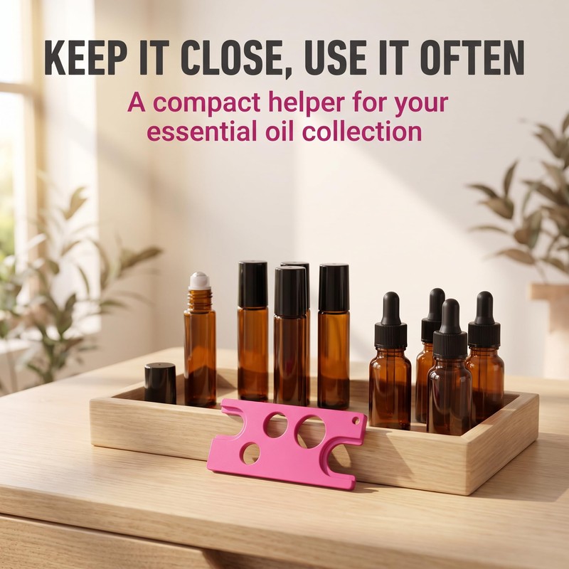 Pink Essential Oils Opener Key Tool Set Opener and Remover