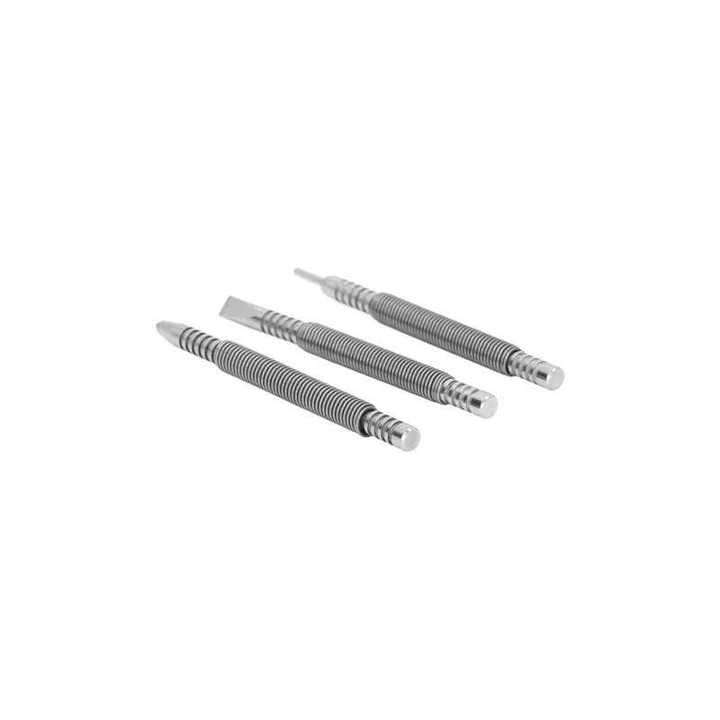 Spring Nail Punch 3 Pcs Carbon Steel Loaded Design 3500psi