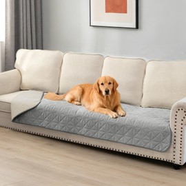 Ameritex Sofa Cover Waterproof for Seats Couch Cover for Dogs Pet Couch Cover Velvet for Chair Loveseat Sofa Machine Washable