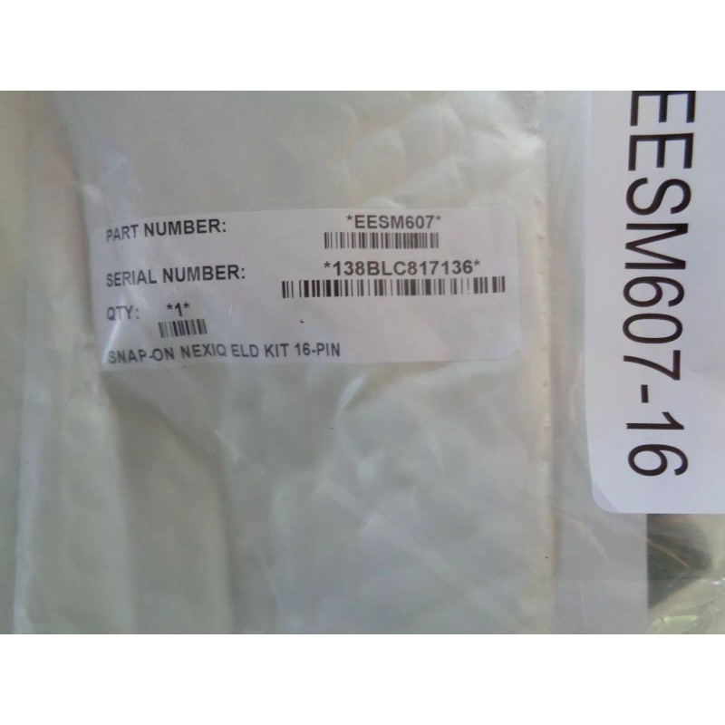 NEXIQ BLUE-LINK ELD-16 PIN SNAP-ON ELECTRONIC LOGGING DEVICE W/HARNESS EESM607