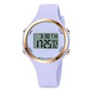 Women LED Display Elecreonic Watch Fashion Chrono Alarm Digital Clock