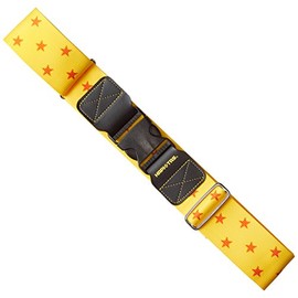 Hapitas Suitcase Belt, One-touch Buckle Type, My Melody Variety of Patterns, 2.4 inches (6 cm), 0.4 lbs (0.22 kg), 175. Star YE/OR, 175. Star YE/OR