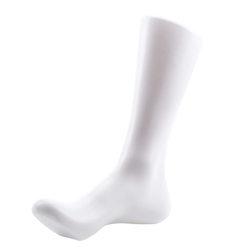 Bruafsir Male Legs Feet Foot Mannequin Sock Display Mold Short