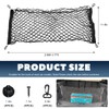 ZNDAW Stretchable Cargo Net, Adjustable Elastic Storage Mesh Nets, Envelope
