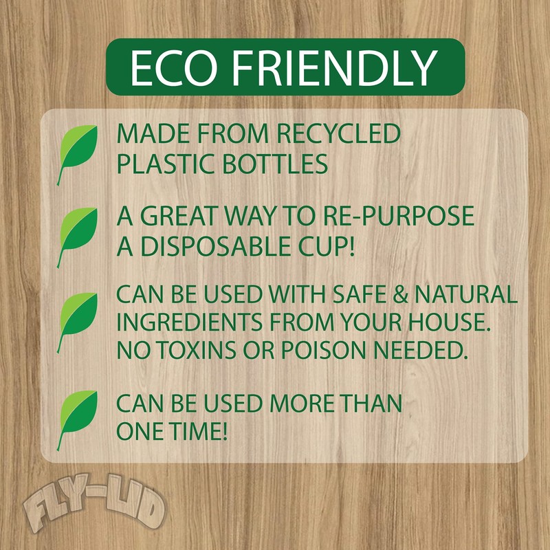 Billy-Bob, Fly Lid (10 Pack) - Turn Almost Any Disposable