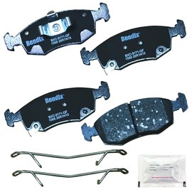 Bendix Priority1 CFC1568 Pastillas de Freno Delanteras de Cerámica para Fiat 500 y Palio