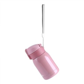Botella de Agua Aislada de 200 Ml, Termo de Bebida Caliente de Acero Inoxidable, a Prueba de Fugas, sin BPA, Botella Termo para la Escuela, Deportes, Al Aire Libre, Gimnasio 6,5 X 13 Cm (180ml)
