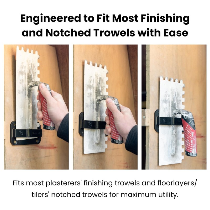 TradeTidy Trowel Holders, Tool Storage for Van and Garage, Designed