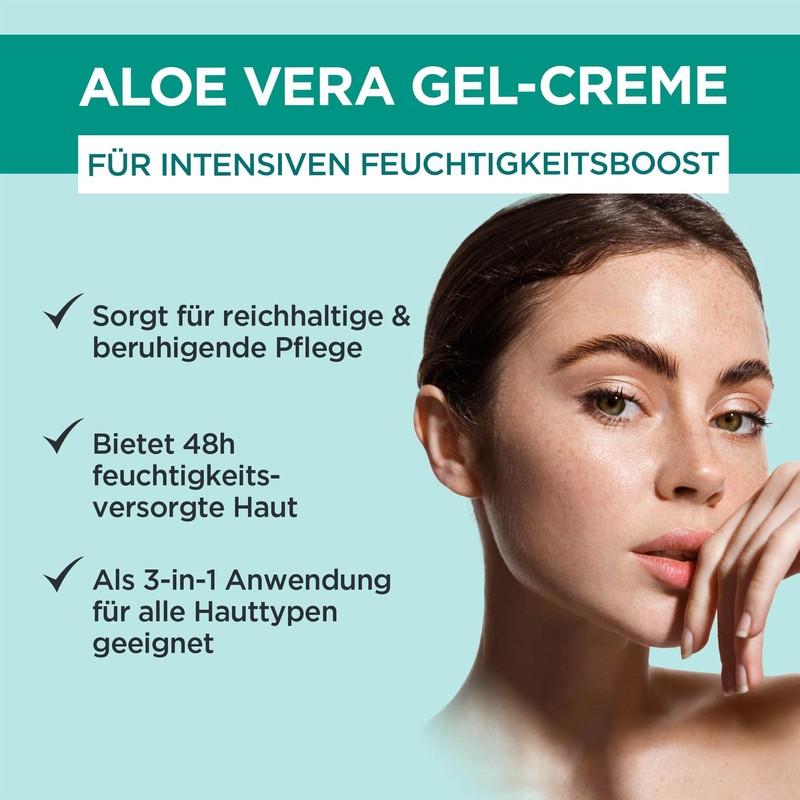 Garnier 3-in-1 Feuchtigkeitspflege für straffe und strahlende Haut, Als Tagespflege,