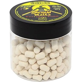 Fishing Tackle Max FTM Senshi Baits 4 mm Wafter Dumbell Boilies White Toffee 7321284 Feeder Feeder Fishing