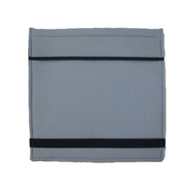 417-02 Coal Top Cover for Disaster Preparedness, Small Blue, Zabuton Type, Approx. 12.2 x 12.2 inches (31 x 31 cm)