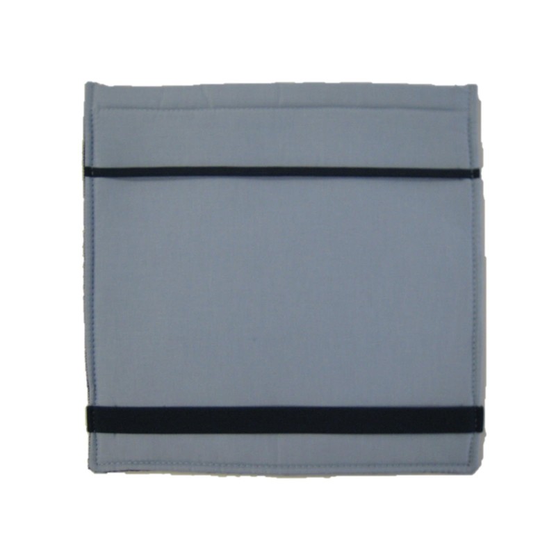 417-02 Coal Top Cover for Disaster Preparedness, Small Blue, Zabuton