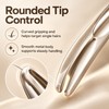 Eyebrow Tweezers for Precise Facial Hair Plucking - Rounded Tip,