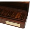 Gamekeepers Cottage gifts Scales Of Justice Wooden Dominoes Set in