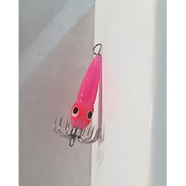 Colman's Martinetti Bullet Squid Jig MINI - PINK
