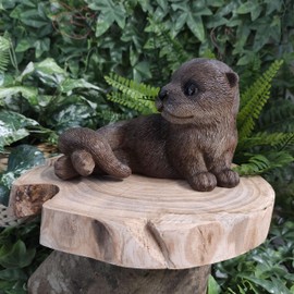Vivid Arts 19 cm Otter, Kunstharz – nf-otta-f
