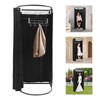 Fitting Room Clothing Store with Shading Curtain,Portable Temporary Mobile Privacy