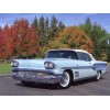 1958 Pontiac Bonneville Convertible in Blue  NEW METAL SIGN: 9x12" Free Shipping