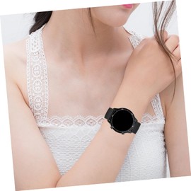 BUGUUYO Watch Bumper Frame for Watch Pc Frame with Craftsmanship Sturdy Easy to Install Black/White