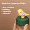 Cute Cartoon Bird Timer Kitchen Alarm Timer Time Management Tool