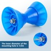 ORLANG 3 Inch Boat Trailer Roller Assembley, Bow Stop Bell