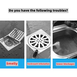 MAOYONG Bathroom Tub Drain Stopper and Cover Set for Bathtub Shower Overflow Plug Sink Maintenance Laundry Tub Floor and Bathroom Drain Cover 3PCS