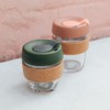 KeepCup Brew Cork - Reusable Coffee Cup Tempered Glass and