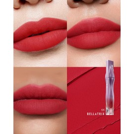 TIMEPHORIA Crema Labial Nebula Velvet, Acabado Mate Aterciopelado que No Reseca, Textura Cremosa Ligera y de Larga Duración, Alta Pigmentación, 11 Bellatrix