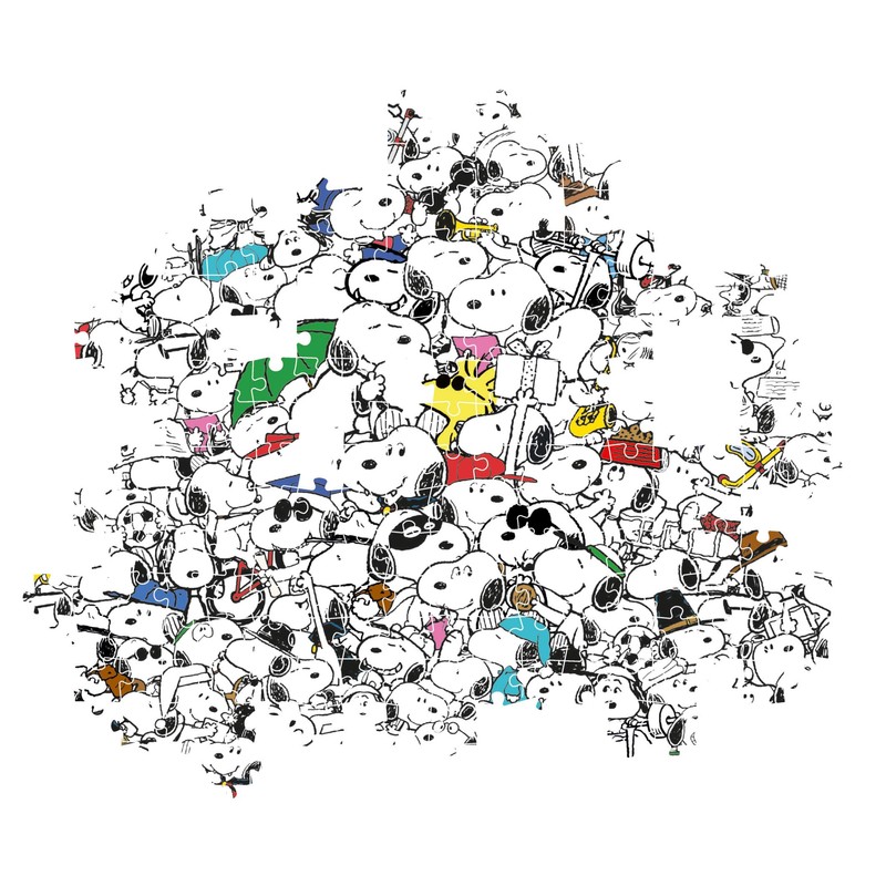 Clementoni Impossible Peanuts Puzzle 1000 Pieces with Poster