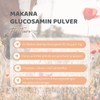 Makana Glucosamine HCL Powder, 500 g (0.5 kg) Bag